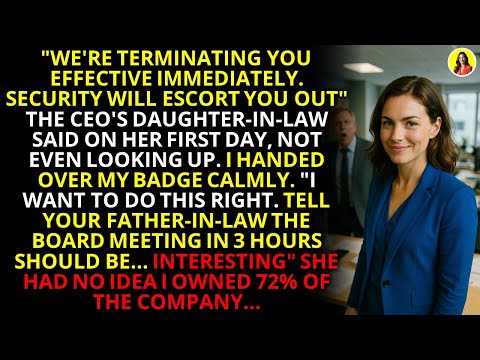 YouTube thumbnail for Fired on First Day, Revealed My 72% Company Ownership